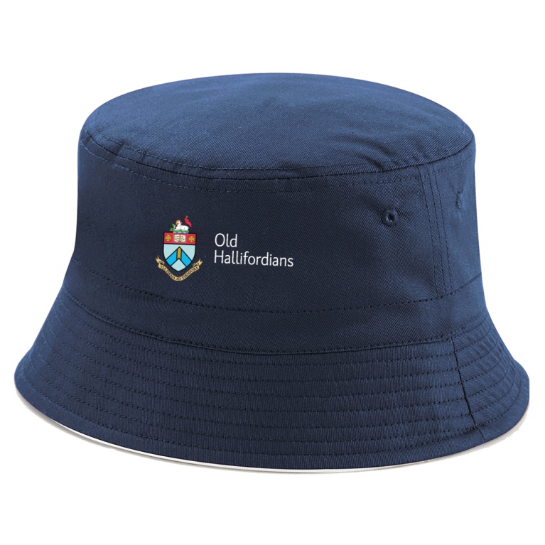 Old Hallifordians - Reversible Bucket Hat : Navy